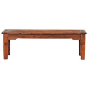 vidaXL Tavolino da Salotto 110x50x35 cm in Legno Massello di Acacia