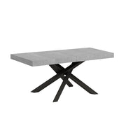 Tavolo Allungabile 120/224x90x77 cm Volantis Premium Cemento