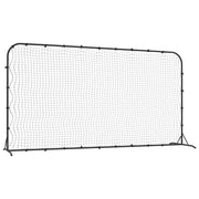 Rete Rimbalzante da Calcio Nera 366x90x183 cm HDPE CFW6315930
