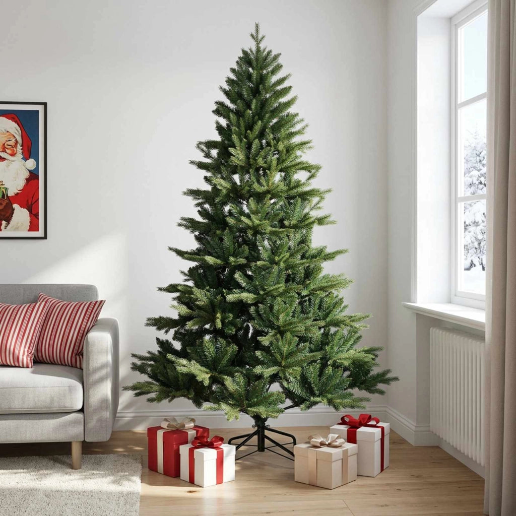 Albero di Natale Artificiale con Rami Pieghevoli 210 cm 42055530