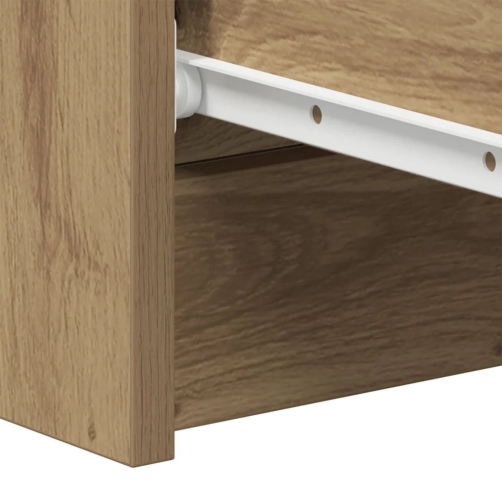 Credenza Rovere Artigianale 60x35x98,5 cm in Legno Multistrato 861129