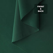 Tappeto da tavolo impermeabile, verde scuro, diametro 120 cm, tappeto da tavolo in poliestere impermeabile con bordo ondulato, per tavolo, pasti, ristorante