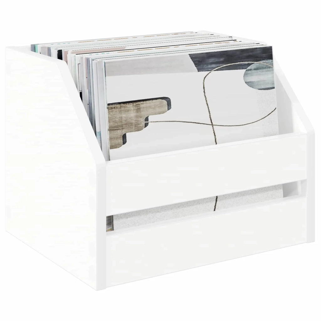 Scatola per album in vinile Bianco 38 x 30 x 29 cm 8012810