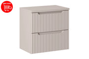 Set mobili bagno 60 cm con piano Nova Cashmere 60 x 1401 x 40 cm