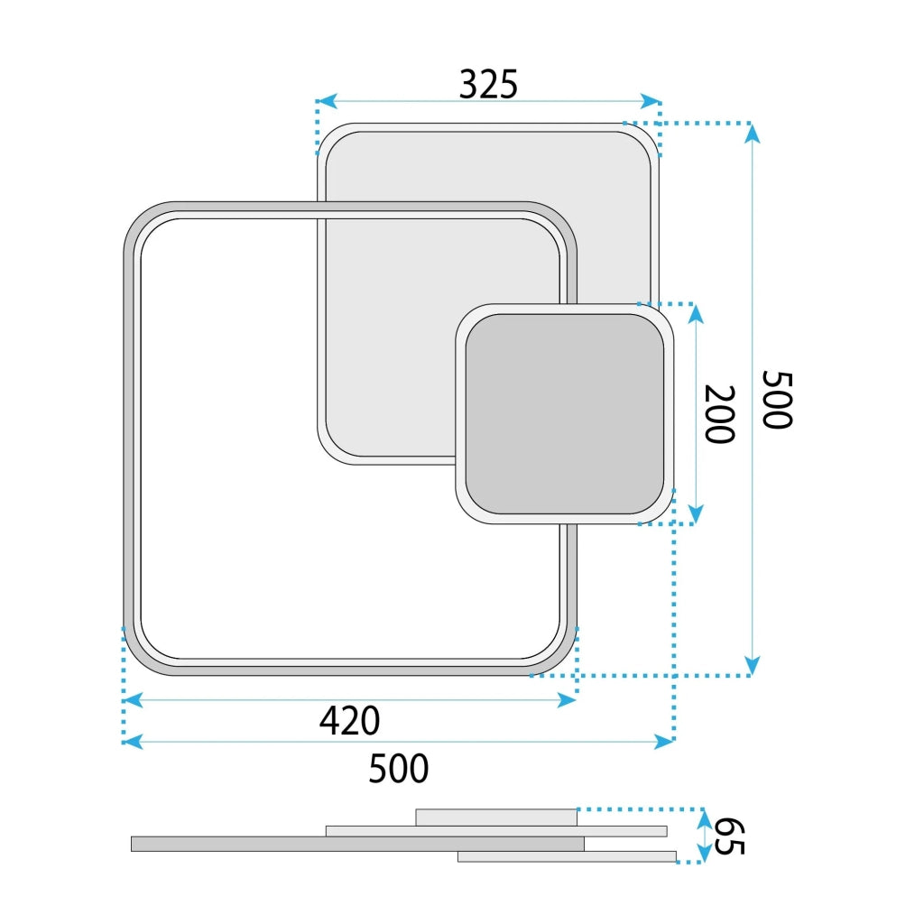 Lampada Da Soffitto App1713-c Gold Led
