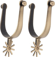 Spur Antica per Cavalieri - Spur per Stivali 41x3 Pollici per Stivali da Cowboy - Spur con Accessori per Cavalieri - Addestramento e Competizione con Cavallo