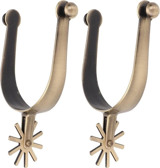 Spur Antica per Cavalieri - Spur per Stivali 41x3 Pollici per Stivali da Cowboy - Spur con Accessori per Cavalieri - Addestramento e Competizione con Cavallo
