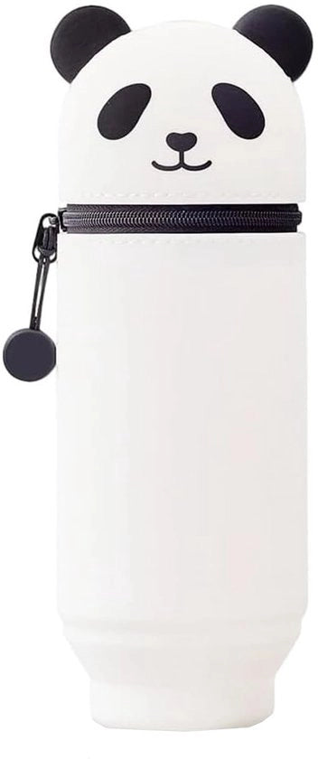 Etui 2-in-1 Opvouwbaar con Grande Capacità di Stoccaggio - Chiusura a Zip - Dimensioni: 6,6×6,6×19cm