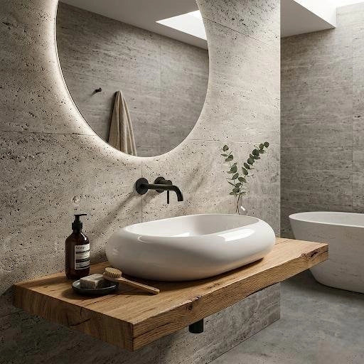 Lavabo appoggio 63x40 cm LA26 bianco