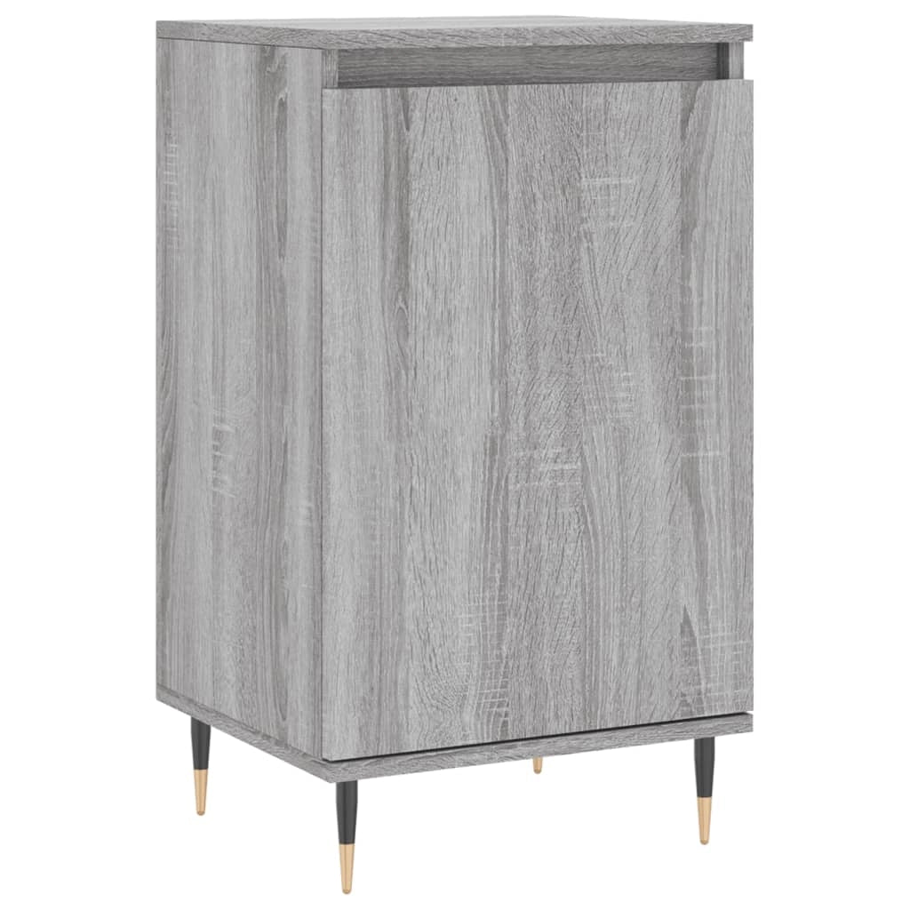 Buffet credenza cassettiera armadio mobile contenitore organizer cucina soggiorno Sonoma 40 x 35 x 70 cm legno ingegnerizzato grigio 02_0036359