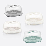 1 Pezzo Copritorta in Plastica Dorotea 30 x 15 cm 4 Colori Belli e Forti
