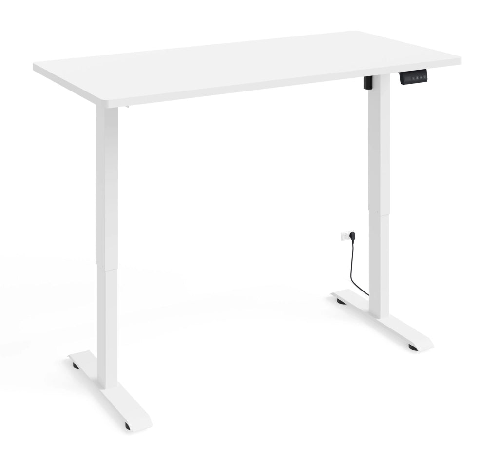 SCRIVANIA BIMOTION DESK 1S BIANCO OPACO BIANCO OPACO 140x70