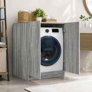 Washing Machine Cabinet, Grey Sonoma, 71x71.5x91.5 Cm