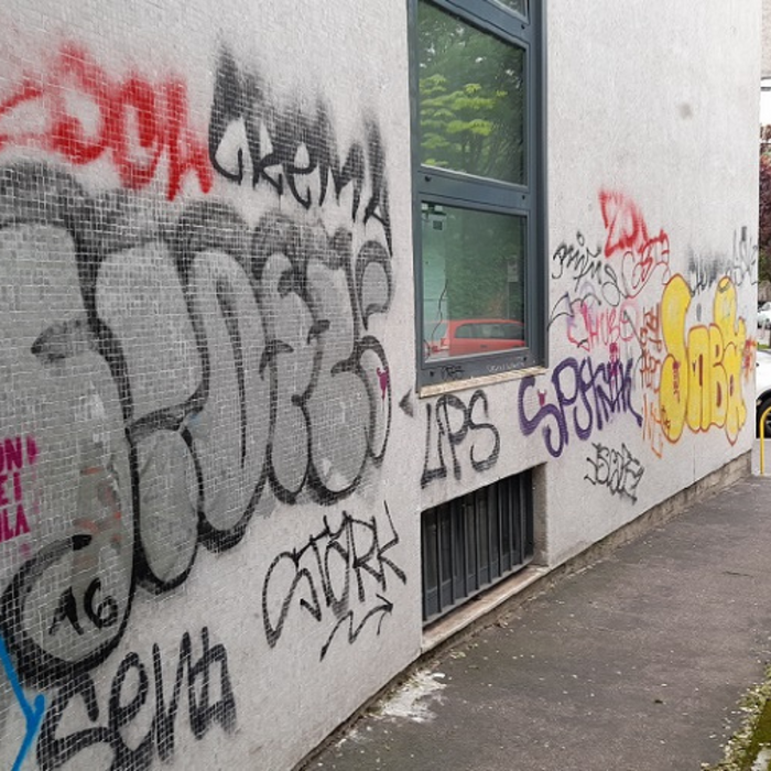 Detergente ecologico per rimozione graffiti eco 7g da 5 lt