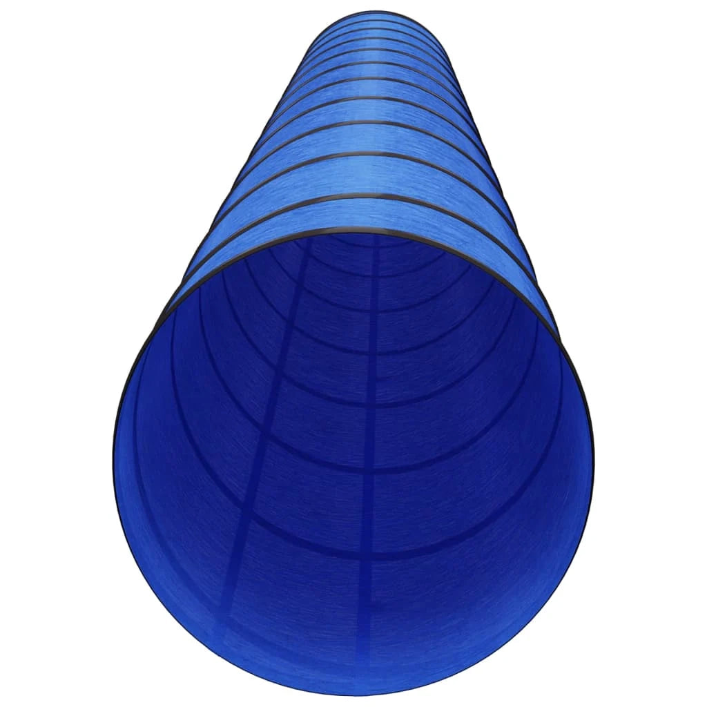 Tunnel per cani diametro 55 cm x altezza 500 cm poliestere blu 02_0005140