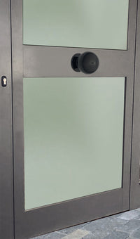 Pomolo fisso per porta SAGUATTI 669/70QB in nylon nero lucido