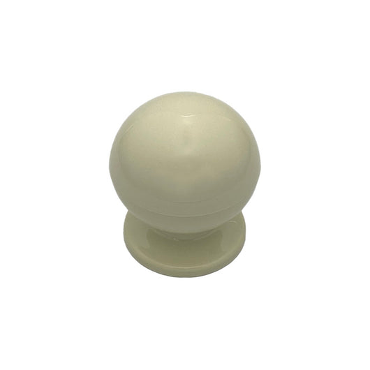 Pomolo fisso per porta SAGUATTI 669/70KB in nylon bianco lucido