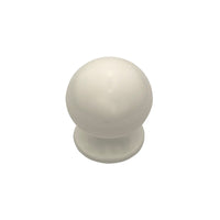 Pomolo fisso per porta SAGUATTI 669/70TB in nylon bianco lucido