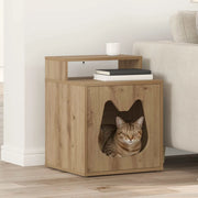 Casa per Gatti Rovere Artigianale 42,5 x 40 x 53,5 cm 8000697