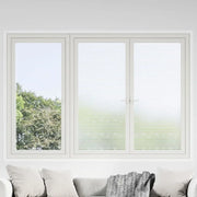 Pellicola per Finestra Design Smerigliato Strisce 0,9x50 m PVC 146108
