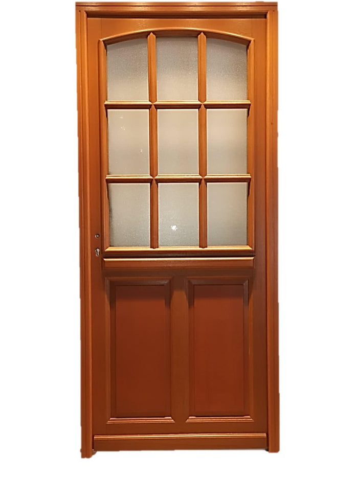 Porta d'ingresso in legno "Alena" 215X80 Spinta a destra (dimensioni della tabella) senza maniglia