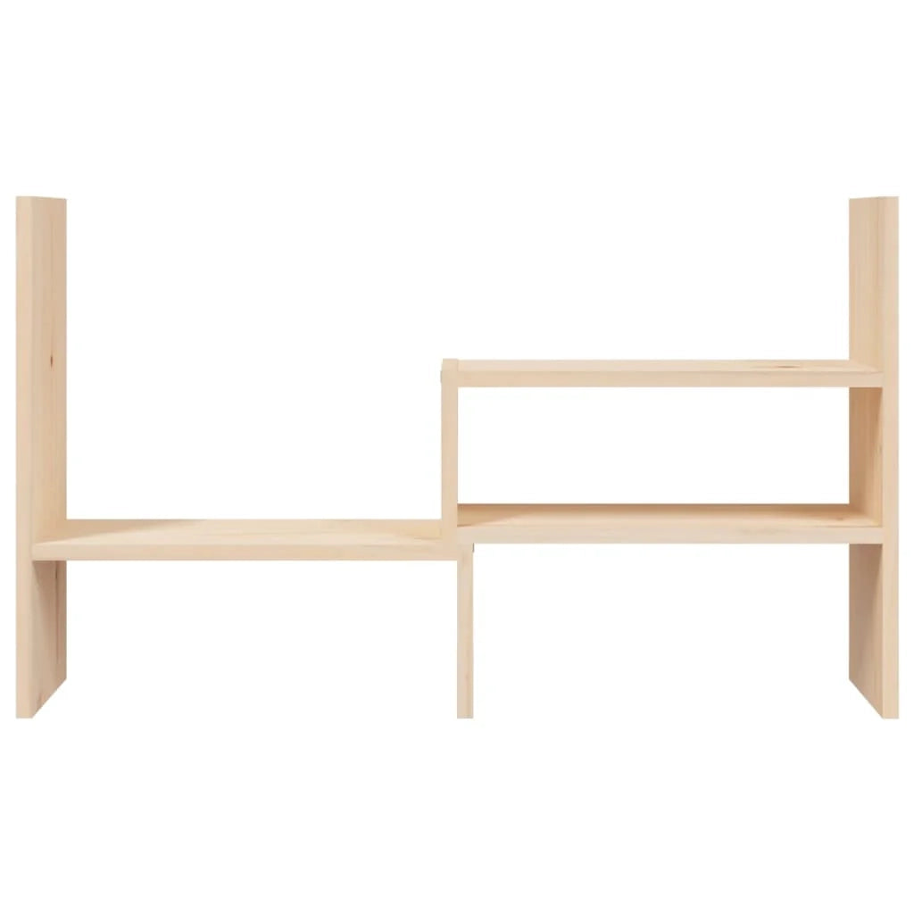 Supporto per monitor (39-72) x 17 x 43 cm in legno massello di pino 02_0021214