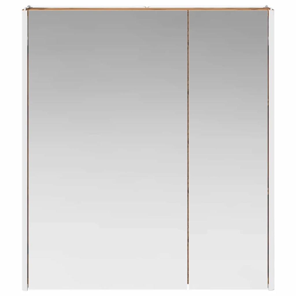 Mobiletto per specchio da bagno Legno vecchio
