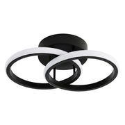 Lampada Da Soffitto A Led Lhj121-c Nera