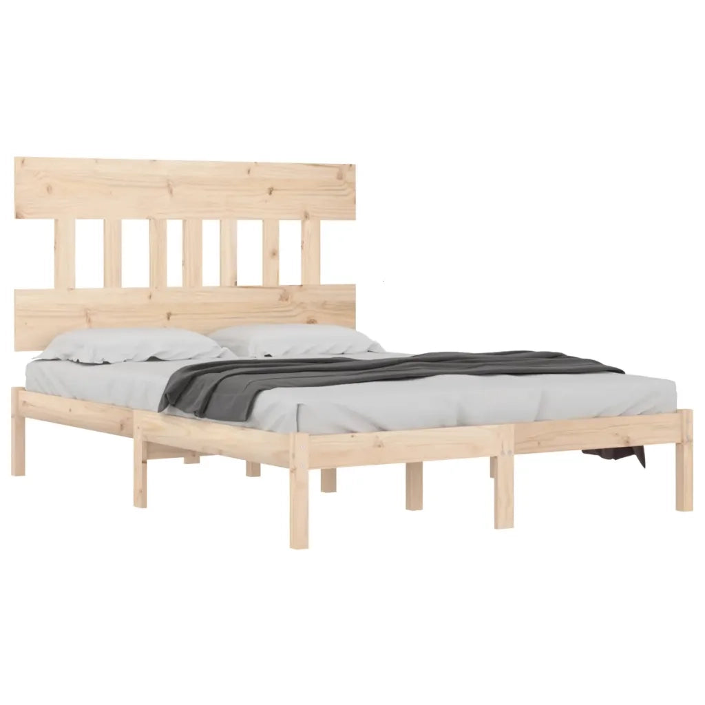 Giroletto-Struttura Letto in Legno Massello 120x200 cm 724095