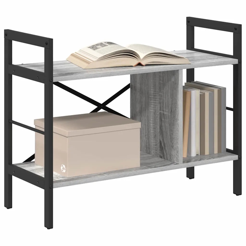 Libreria Grigio Sonoma 75 x 30 x 58,5 cm Legno multistrato 883979
