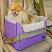 Hondenmand Auto con Cintura - Sedia per Cani Auto - Sedia per Cani con Cintura - Autostoletto per Cani - Sedia per Cani Auto con Cintura