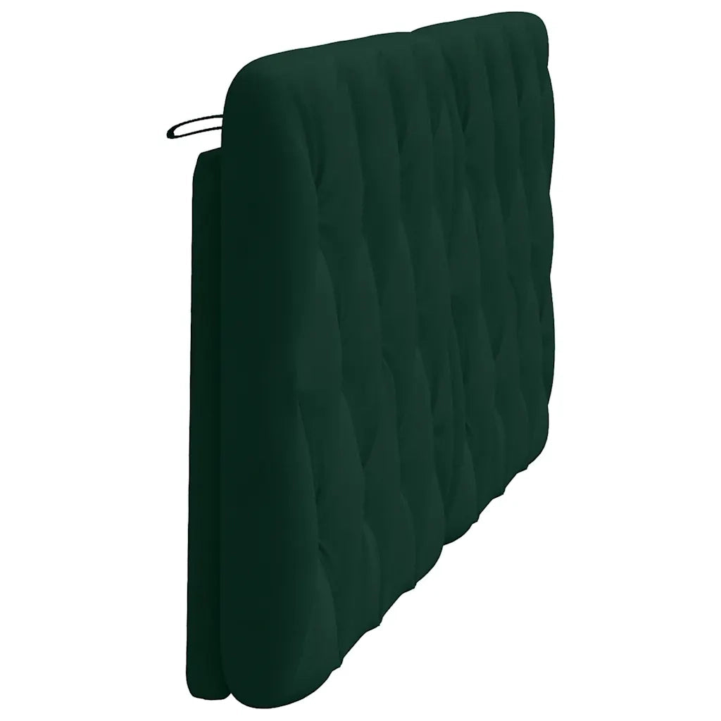 Cuscino Testiera Verde Scuro 160 cm in Velluto CFW4916999