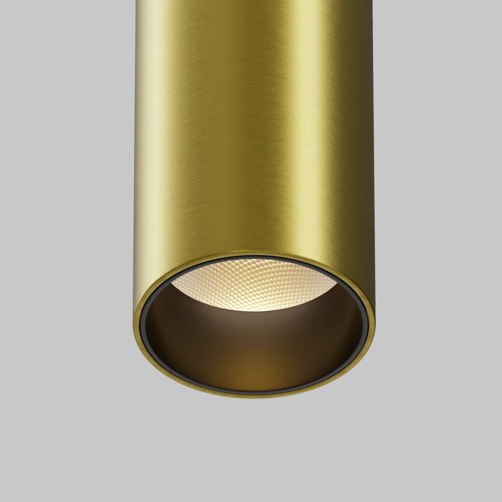 Maytoni Lampada da binario a sospensione Exility Focus LED 1 luce LED integrato nero alluminio