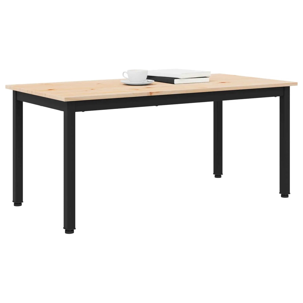 Tavolino da salotto | Tavolino da caff¨¨ | Tavolino da Soggiorno Naturale 100 x 50 x 45 cm Pino massello
