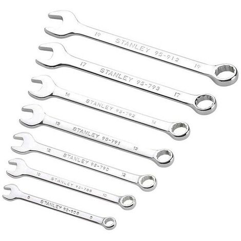 SET 6 CHIAVI COMBINATE CROMATE