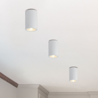 Lampada in gesso da soffitto Ø 70 mm x l. 140 mm