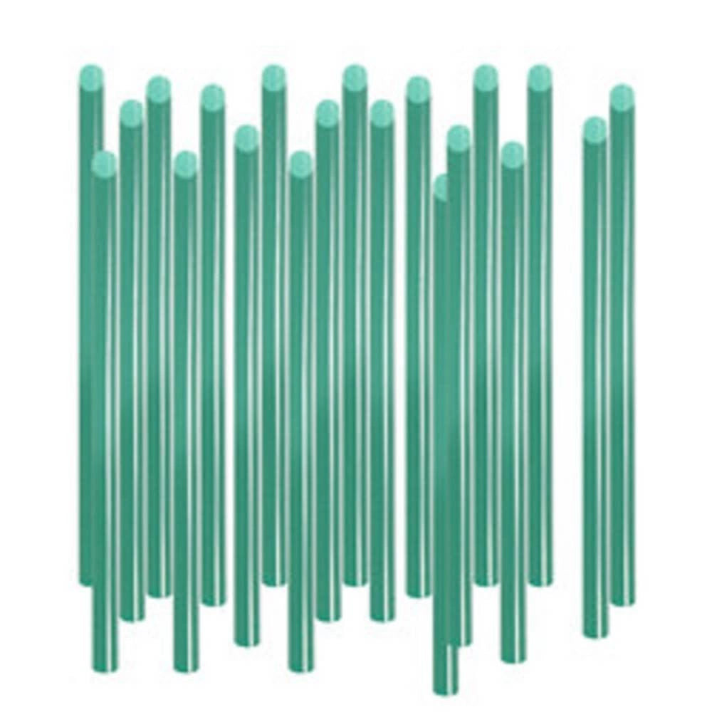 Trade Shop - Bastoncini Colla 20 Pz Per Pistola A Caldo Incollatrice Verde Stick 18 X 0,7 Cm -