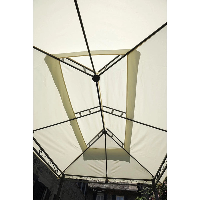 Gazebo Illinois rettangolare MOIA 3x2 mt