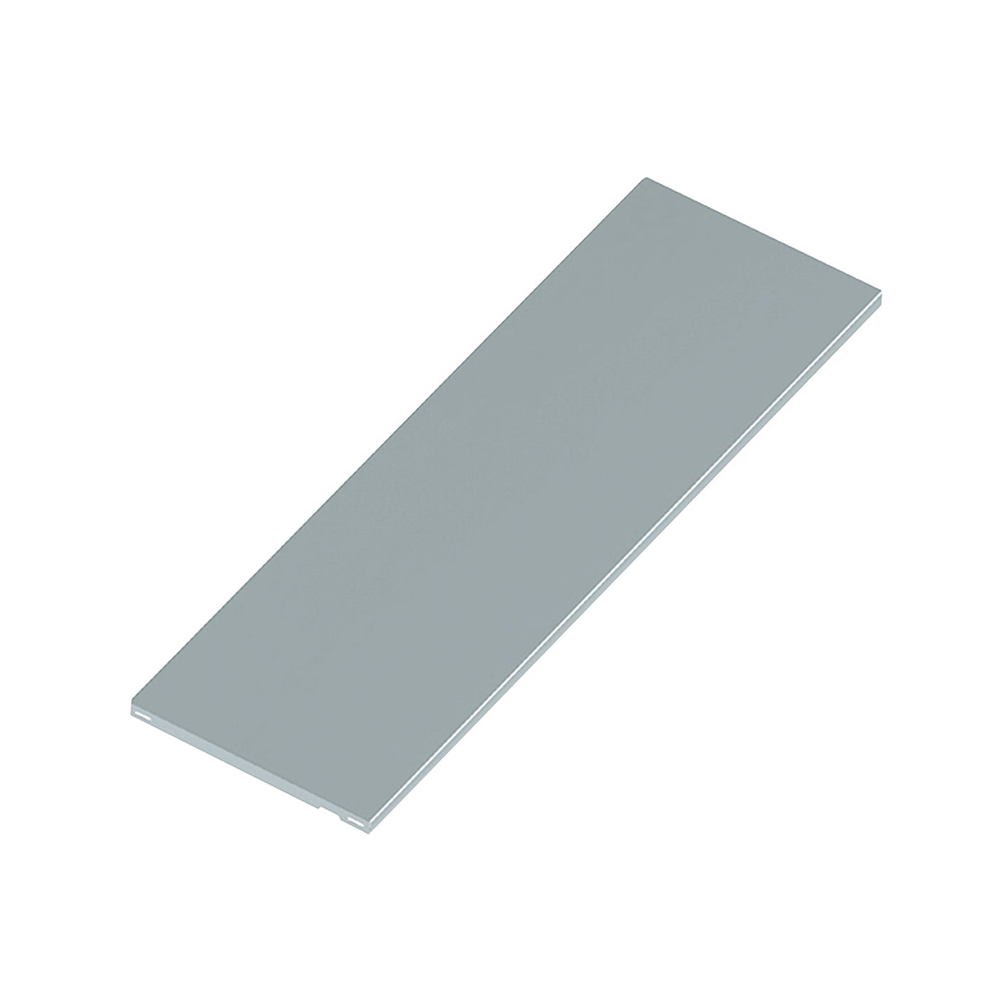 Ripiani in acciaio - 80 x 20 cm. - alluminio bianco - 2 pz.