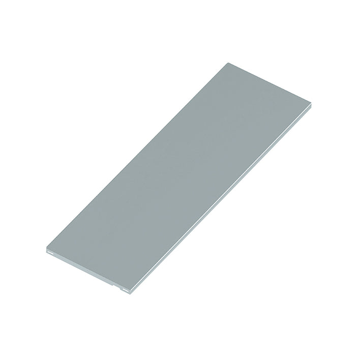 Ripiani in acciaio - 80 x 20 cm. - alluminio bianco - 2 pz.