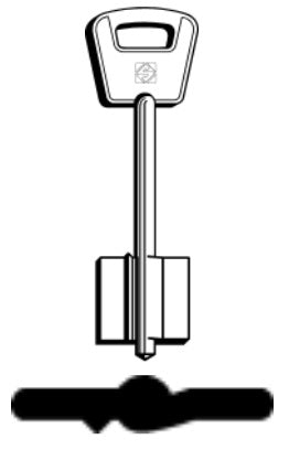 SILCA CHIAVE DOPPIA MAPPA 5OC1 confezione da PEZZI 5