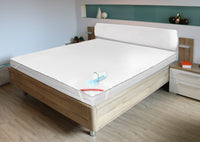 Coprimaterasso impermeabile AIO FACTORY 200x220cm bianco