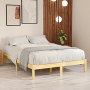 Giroletto-Struttura Letto in Legno Massello di Pino 140x190 cm 453552