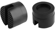 Pads di protezione per assale - 2 pezzi - Gomma - Protezione per assale del telaio - Protezione per l'apertura della cerniera - Massima capacità di carico 2-3 tonnellate - Dimensioni 3,8 cm x 5 cm - Puck di sostegno per cunei