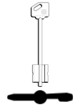 SILCA CHIAVE DOPPIA MAPPA 5R16 confezione da PEZZI 5