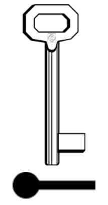 SILCA CHIAVE PATENT PASSE PARTOUT Q8 5012 confezione da PEZZI 5