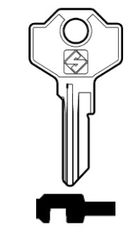 SILCA CHIAVE PORTA GS13 confezione da PEZZI 5