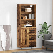 Credenza-Buffet-Armadio da cucina Legno vecchio 69,5 x 34 x 180 cm Legno multistrato 963667
