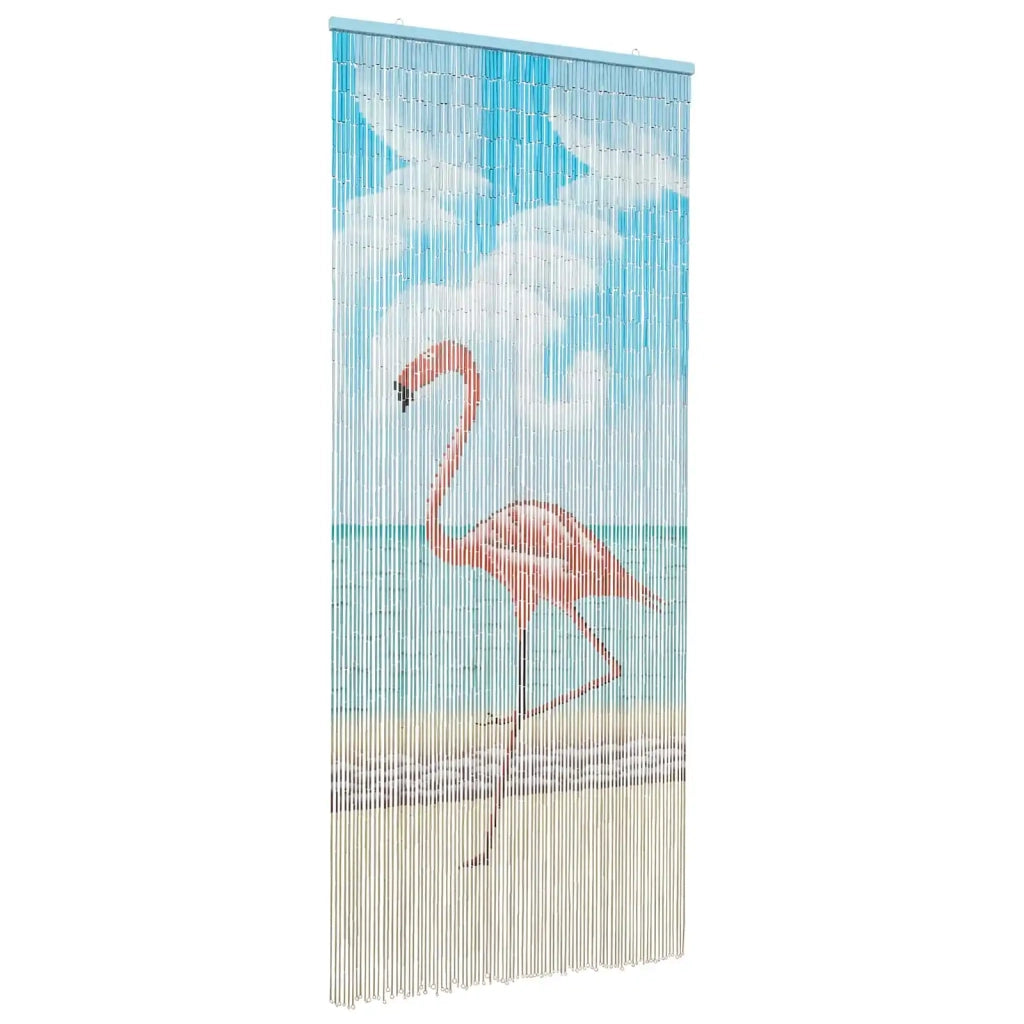 Tenda per Porta Antinsetti multicolore 200 x 90 cm Bambù