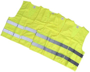 Abbigliamento di Sicurezza a Alta Visibilità - Giacca Riflettente - 4 Pezzi - XXL - Tessuto Polyester - Sicurezza in Circostanze di Traffico - Giacca Riflettente